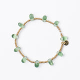 Hope Teardrop Glass Bead Bracelet