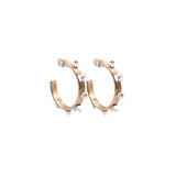 Smith & Co. Gold Metal Hoops (Multiple Color Options)