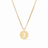 Julie Vos Monogram Delicate Necklace (Multiple Letter Options)