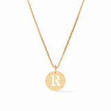 Julie Vos Monogram Delicate Necklace (Multiple Letter Options)