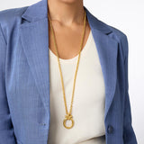 Julie Vos Nassau Pendant Necklace in Gold