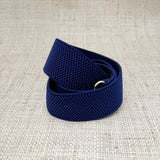 Garland Stretch Raffia Belt Band in Navy