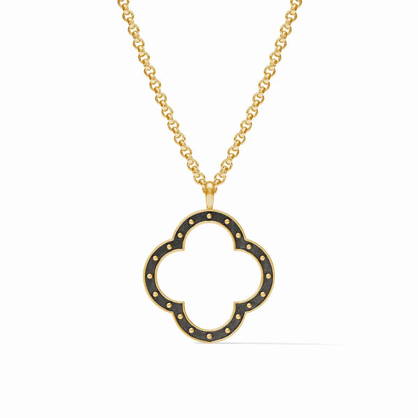 Julie Vos SoHo Statement Pendant in Mixed Metal