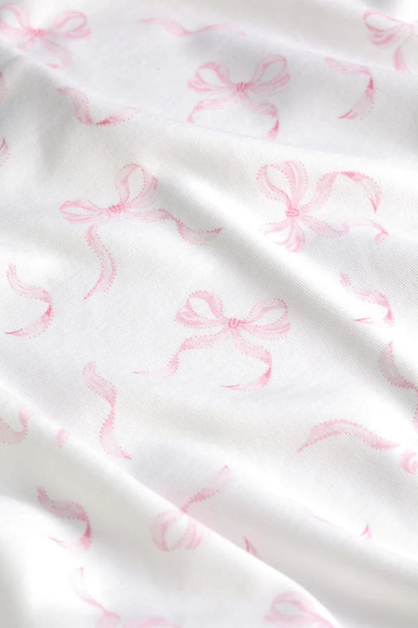 Nellapima Charming Bows Print Blanket