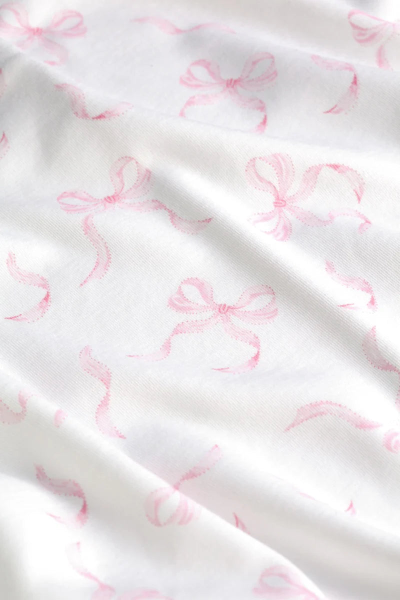 Nellapima Charming Bows Print Blanket