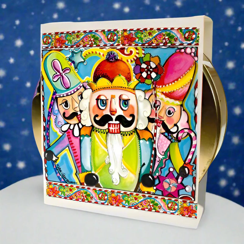 Nutcracker Trio Holiday Tin