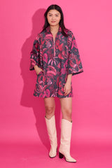 Alden Adair Dakota Dress in Zebra Lounge