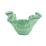 Vietri Onda Glass Medium Bowl in Green