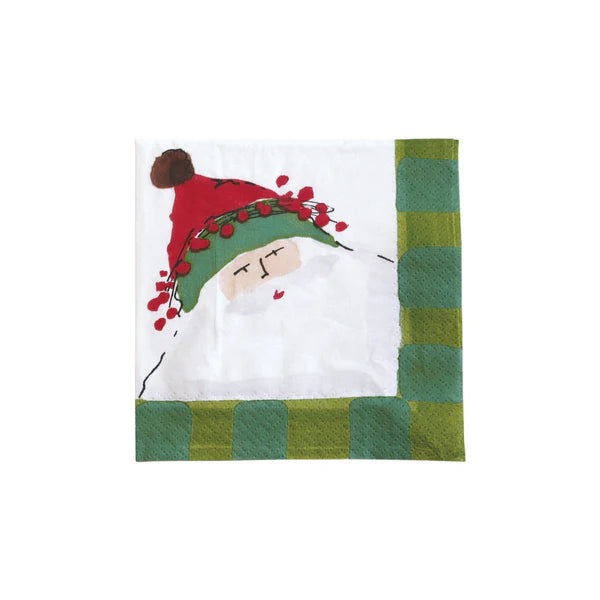 Vietri Old St. Nick Cocktail Napkins (Pack of 20)