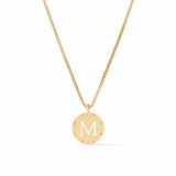 Julie Vos Monogram Delicate Necklace (Multiple Letter Options)