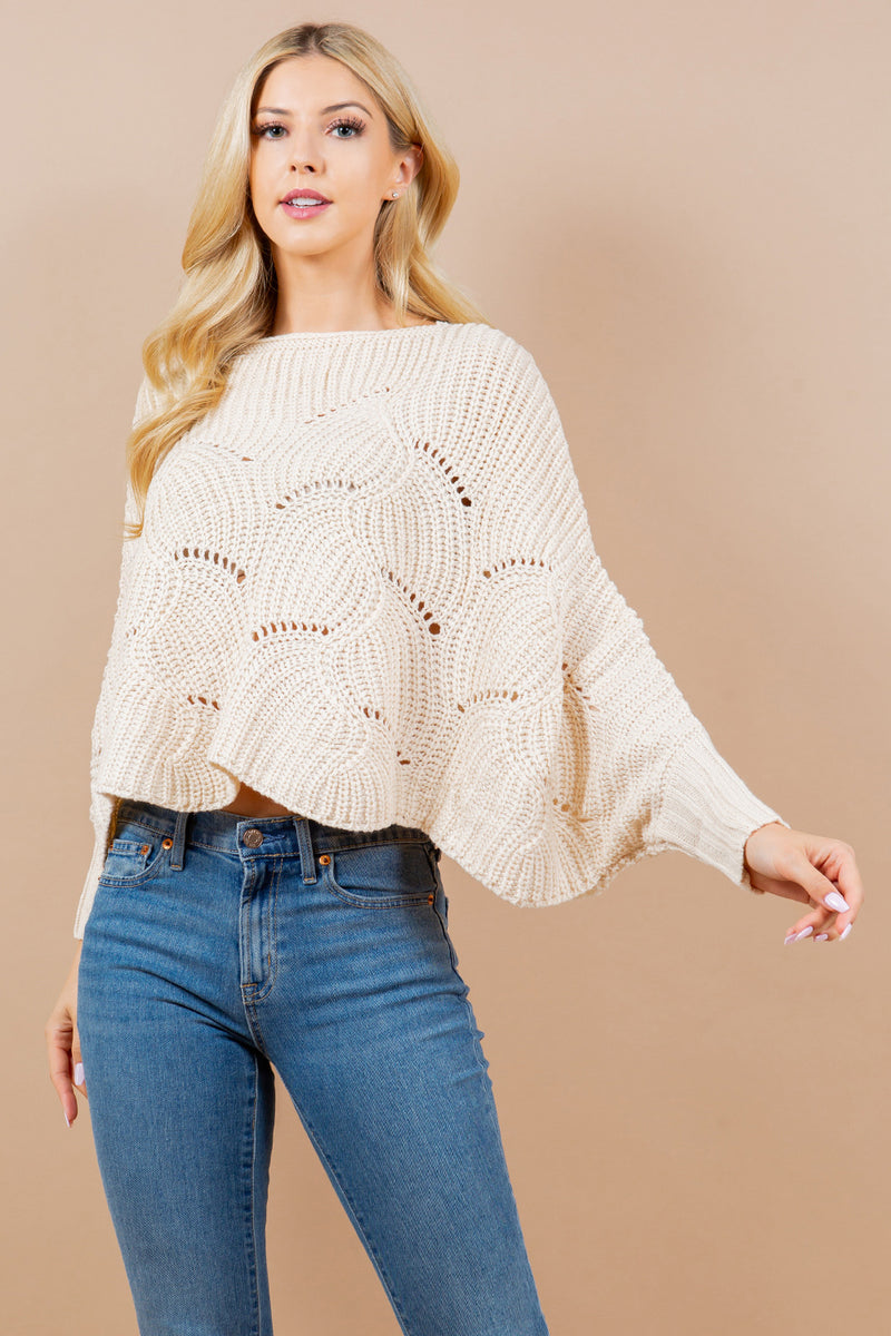 Crop Knit Topper