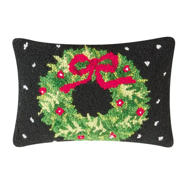Holiday Wreath Pillow