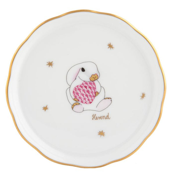 Herend Coaster Bunny (Two Color Options)
