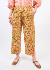 Peach Rose Barrel Pant