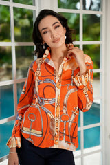 Paris Shirt in Kentucky Saffron