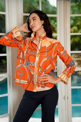 Paris Shirt in Kentucky Saffron