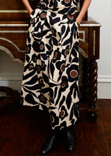 Patty Pants in Espresso Floral