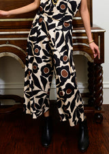 Patty Pants in Espresso Floral