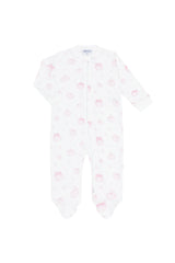 Nellapima Pink Pumpkin Patch Zipper Footie