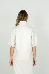 Emily McCarthy Poppy Top in Carrara