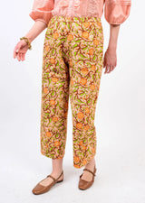 Peach Rose Barrel Pant