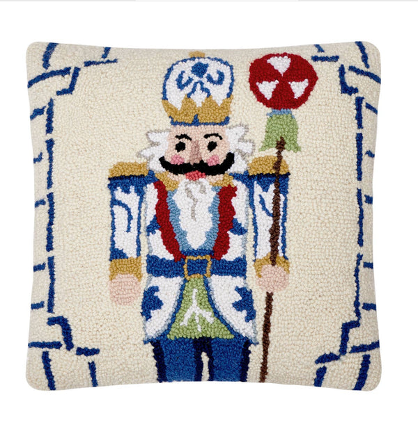Chinoiserie Nutcracker Pillow
