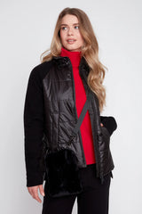 Renuar Woven Jacket in Black