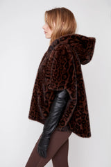 Renuar Knit Jacket in Chestnut