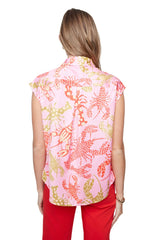 Lobster Print Blouse