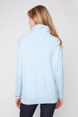 Renuar Knit Sweater in Light Mist