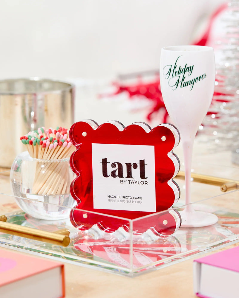 Holiday Mini Acrylic Picture Frame - Three Color Options