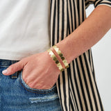 Remi Scalloped Edge Cuff Bracelet