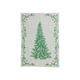 Vietri Set of 2 Strofinaccio Green Tree Dish Towels