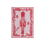Vietri Set of 2 Strofinaccio Red Nutcracker Dish Towels