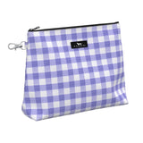 SCOUT Pouchworthy in Amethyst & White Check