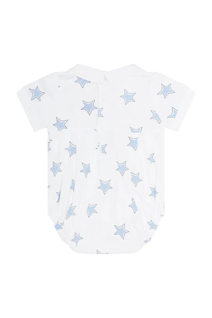 Nellapima Blue Stars Print Bubble