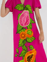 Emily McCarthy Hampton Dress in Papaya Vine