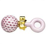 Herend Baby Rattle (Two Color Options!)