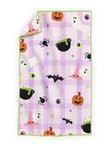 Halloween Icons Microfiber Tea Towel