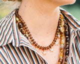 Beaded Bloom Necklace (Two Color Options)