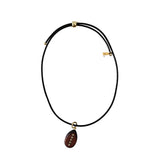 Smith & Co. Wooden Dusk Necklace in Brown