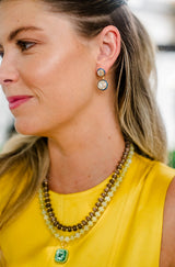 Smith & Co. Sea Glass Necklace (Multiple Color Options)