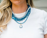 Smith & Co. Design Aurora Pendant Necklace (Three Color Options)