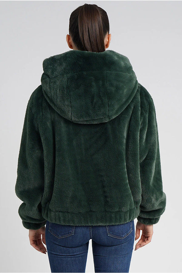 Emerald Faux Fur Sean Jacket