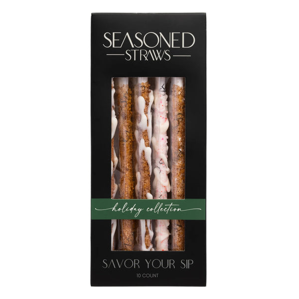 Seasoned Straws - Holiday Collection 10 count