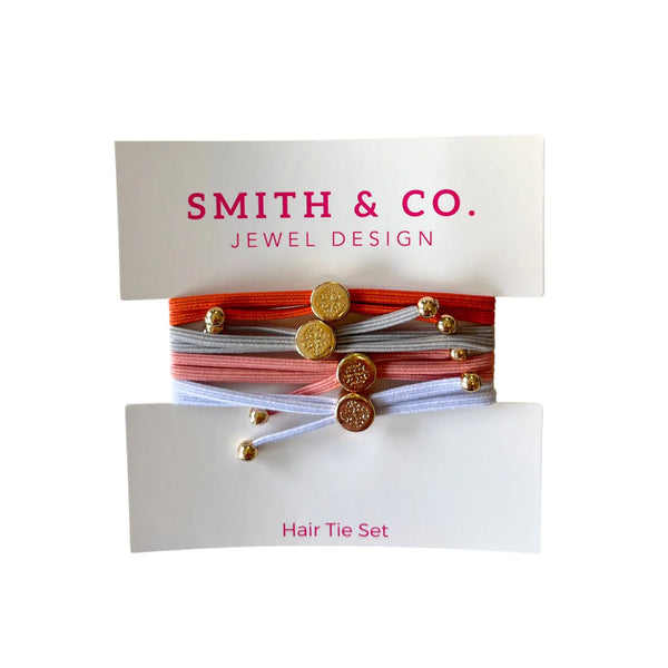 Smith & Co. Skinny Hair Tie Set (Multiple Color Choices)