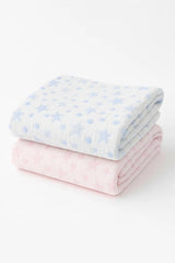 Stars and Dots Baby Blanket (Multiple Colors!)