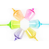 Pop Design Stemmed Wine Glasses (Set of 6)
