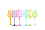 Pop Design Stemmed Wine Glasses (Set of 6)