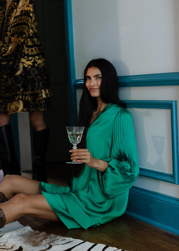 Alden Adair Liza Dress Malachite